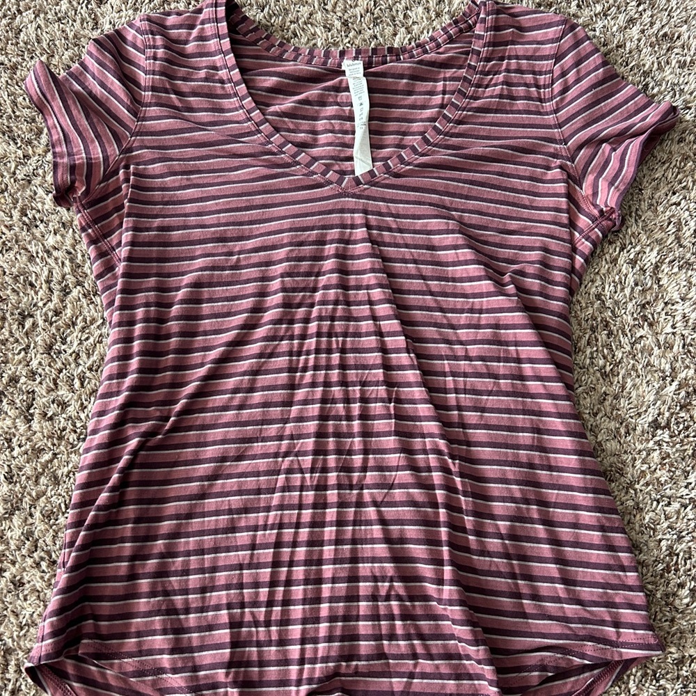 Lululemon V Neck Tee